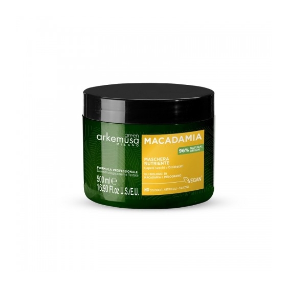 Arkemusa Macadamia Maschera Nutriente Per Capelli Secchi 500 Ml
