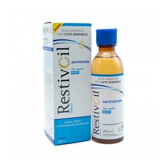 Restivoil Complex Olio Shampoo Antiforfora Capelli Secchi 250 Ml