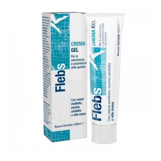Polifarma Flebs Crema Gel Per La Stanchezza E Pesantezza Delle Gambe 100 Ml