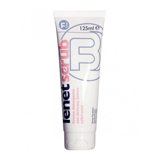 Fb Dermo Lenet Scrub Crema Detergente Esfoliante Con Polvere Di Noccioli 125ml