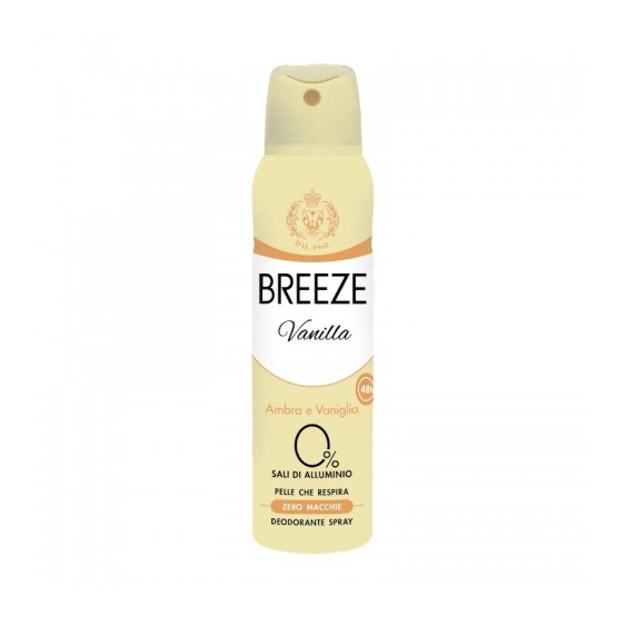 Breeze Vanilla Deodorante Spray 150 Ml