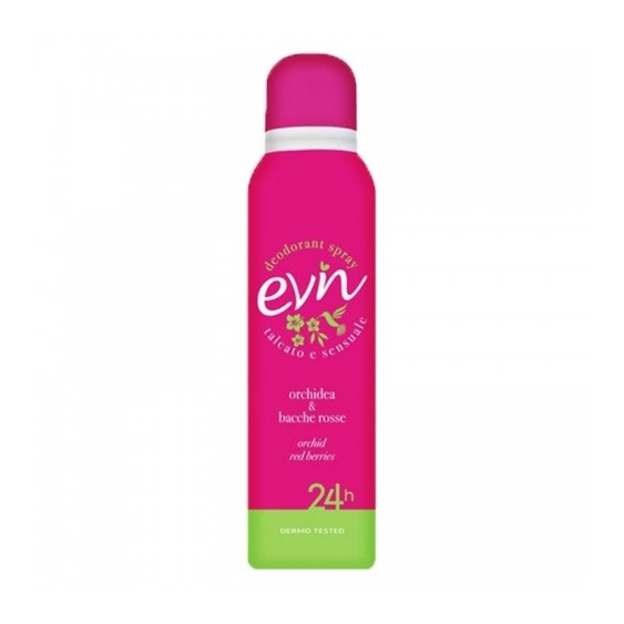 Evin Orchidea E Bacche Rosse Deodorante Spray 150 Ml