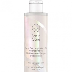 Satin Care 2in1 Gel Detergente E Depilazione 190 Ml