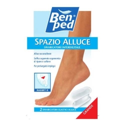 Sixtem Life Benped Spazio Alluce 2 Divaricatori Per Alluce Taglia Grande