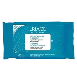 Uriage Lingettes Démaquillantes - Peaux Normales à Sèches 25PZ