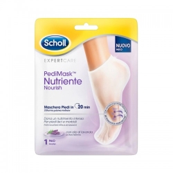 Scholl Pedimask Maschera Piedi Nutriente Con Olio Di Lavanda
