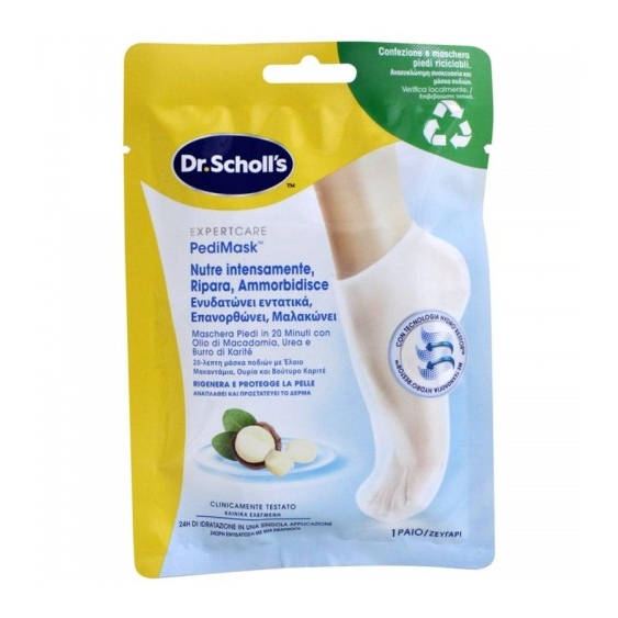 Scholl PediMask Expertcare Maschera Piedi Nutriente 1 Paio