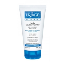 Uriage D.S Gel Nettoyant Moussant Régulateur 150ML