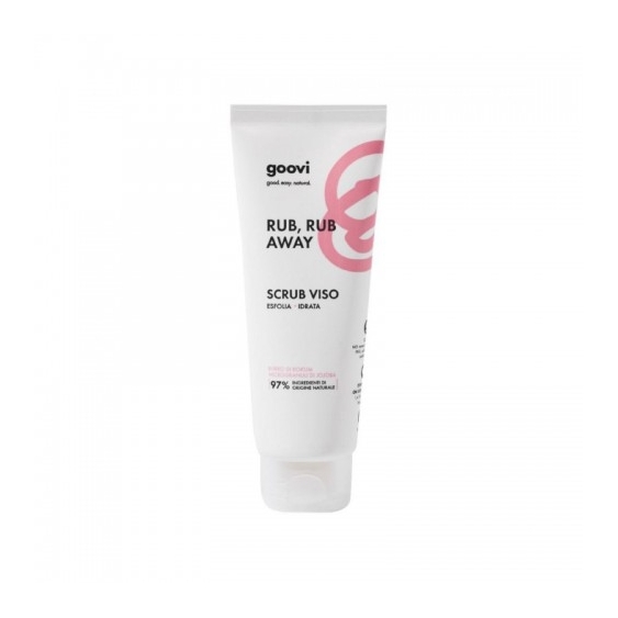 Goovi Rub, Rub, Away Scrub Viso Esfoliante Ed Idratante 75 Ml
