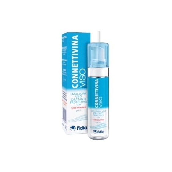 Fidia Farmaceutici Connettivina Viso Emulsione Nutriente Con Acido Ialuronico 50 Ml
