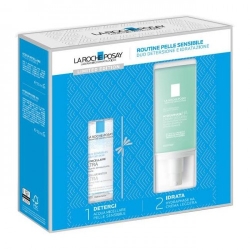 La Roche Posay Routine Pelle Sensibili Duo Prodotti Per Skincare Viso