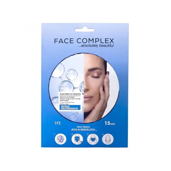 Face Complex Maschera In Tessuto All'Acido Ialuronico