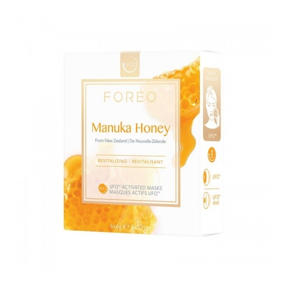Foreo Manuka Honey Ufo Activated Masks 6 Maschere Rivitalizzanti Da 6 G