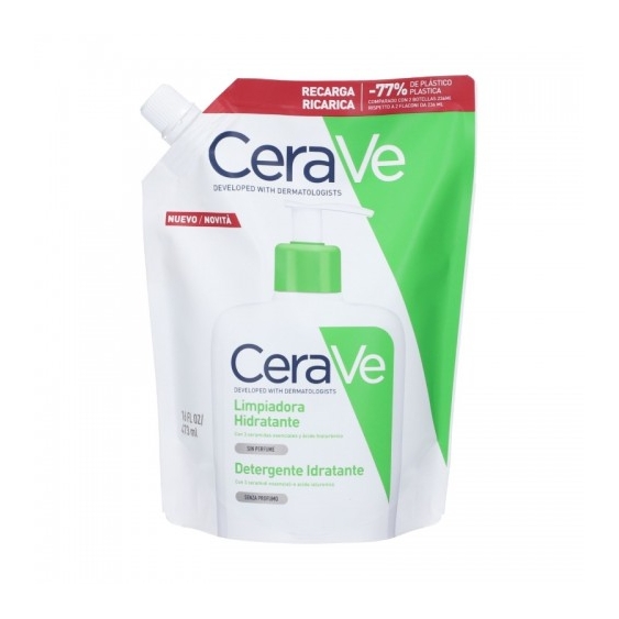 Cerave Detergente Idratante Per Pelle Da Normale A Secca Ricarica Da 473 Ml