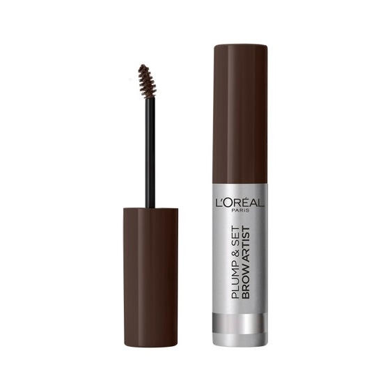 L'Oreal Paris Plump & Set Brow Artist Mascara Per Sopracciglia N. 108 Dark Brunette