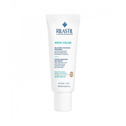 Rilastil Aqua Color Gel-Crema Colorara Idratante Viso Medium 40 Ml
