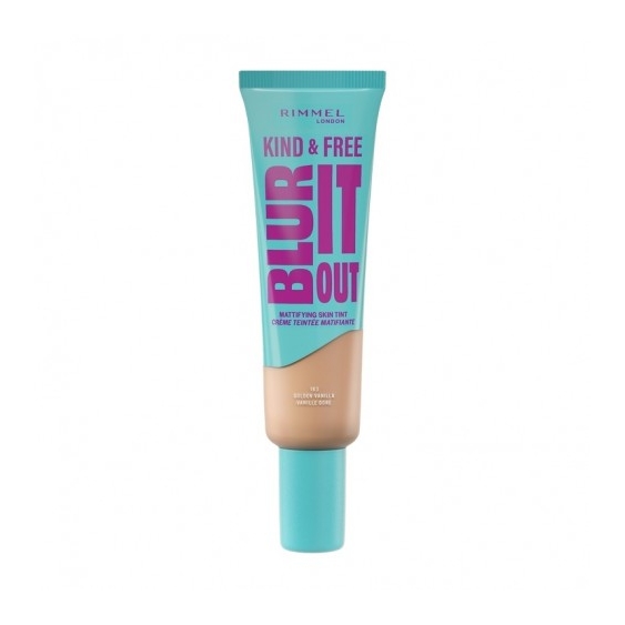 Rimmel Blur It Out SPF20 Fondotinta Liquido Opacizzante N.163 Golden Vanilla 30 Ml