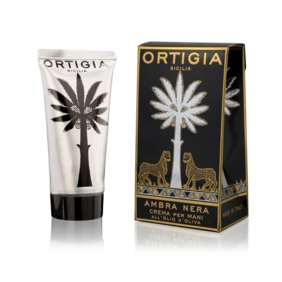 Ortigia Ambra Nera Crema Mani 80 Ml