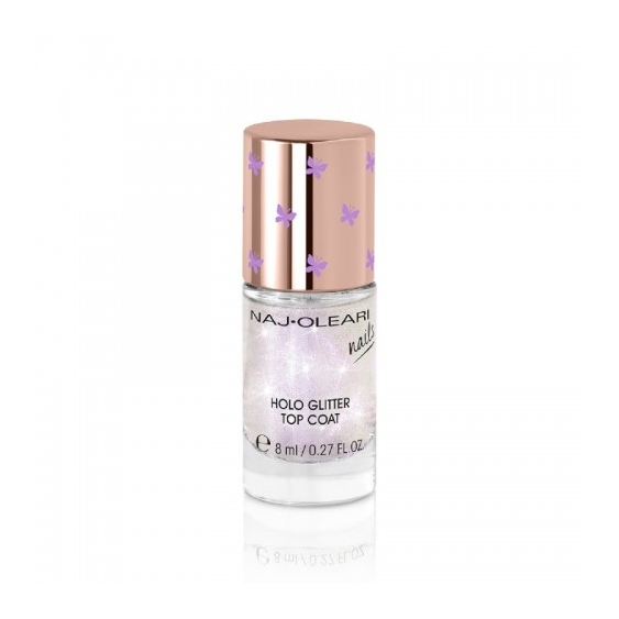 Naj-Oleari Holo Glitter Top Coat 8 Ml