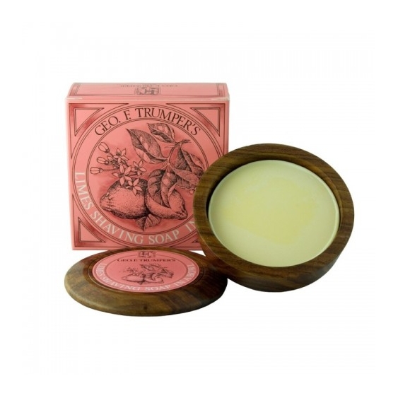 Geo.f Trumper Limes Hard Shaving Soap 80 G