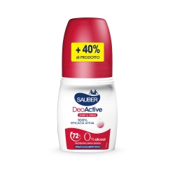 Sauber Deoactive Sport & Stress Deodorante Roll-On Da 70 Ml