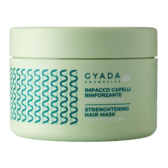 Gyada Cosmetics Linea Spirulina Impacco Capelli Rinforzante Con Spirulina 250 Ml