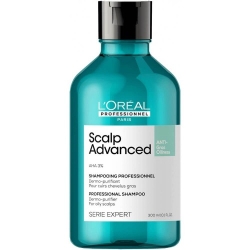 L'Oreal Paris Scalp Advanced Anti-Oiliness Dermo-Purifier Professional Shampoo 300 Ml