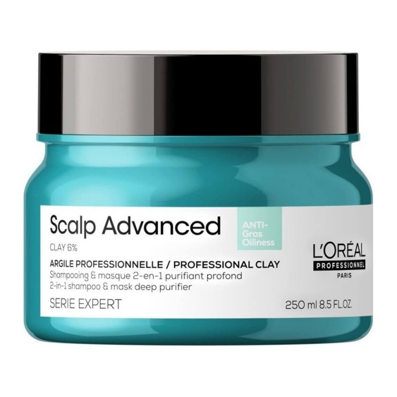 L'Oreal Paris Scalp Advanced 2-In-1 Shampoo And Mask Deep Purifier 250 Ml