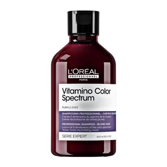 L'Oreal Paris Vitamino Color Spectrum Purple Dyes Professional Shampoo Blond Hair 300 Ml
