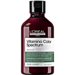L'Oreal Paris Vitamino Color Spectrum Green Dyes Professional Shampoo Brown Hair 300 Ml
