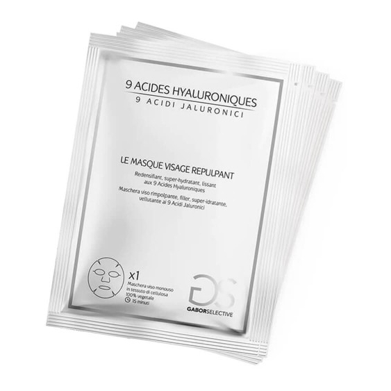 Gabor Selective 9 Acides Hyaluroniques Le Masque Visage Repulpant 4x19 Ml