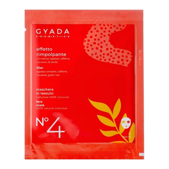 Gyada Cosmetics N4 Maschera In Tessuto Effetto Rimpolpante 15 Ml