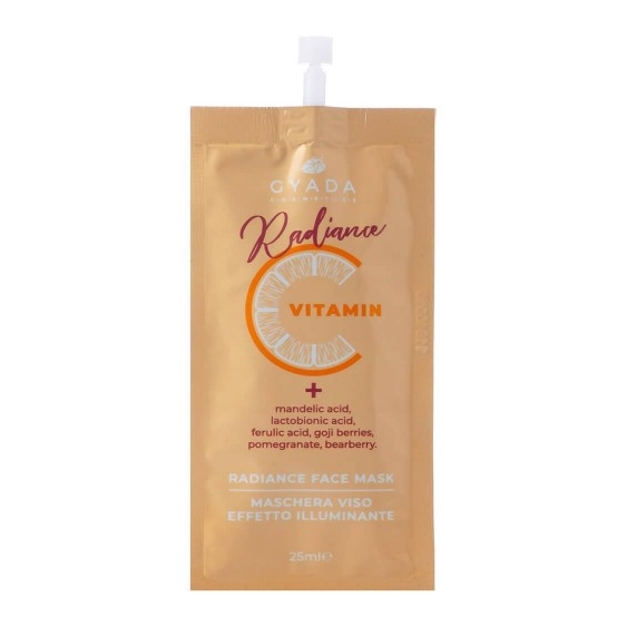 Gyada Cosmetics Radiance Maschera Viso Effetto Illuminante 25 Ml