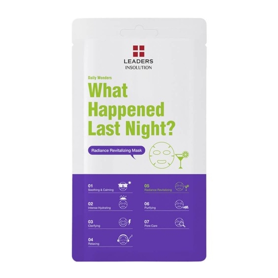 Miin Korean Cosmetics Leaders What Happened Last Night Radiance Revitalizing Mask 
