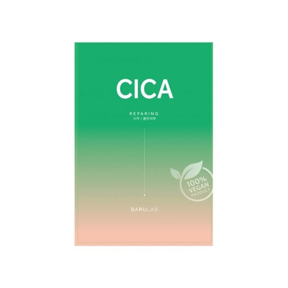 Miin Korean Cosmetics Barulab The Clean Vegan Mask Cica 