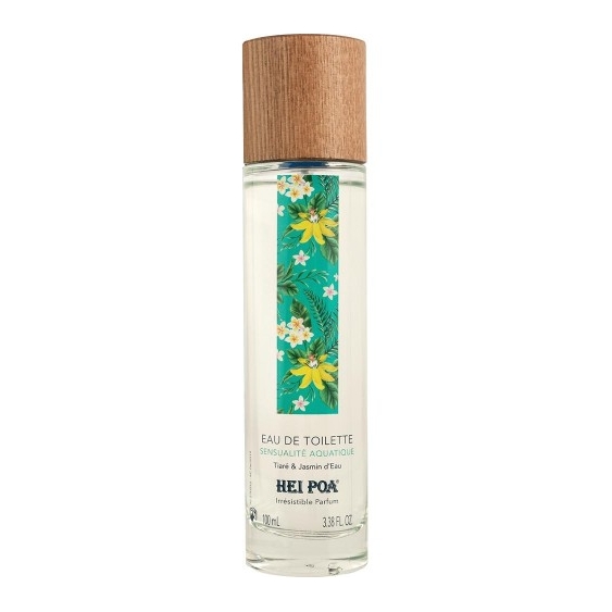 Hei Poa Sensualité Aquatique Tiaré & Jasmine D'Eau Eau De Toilette 100 Ml