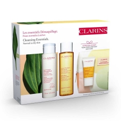 Clarins Cleansing Essentials - Cofanetto Detersione Premium Per Pelle Normale E Secca