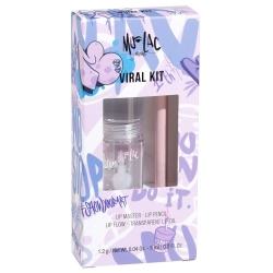 Mulac Viral Kit - Matita Labbra Nude N. 13 + Olio Labbra Semi Transparente N. 01