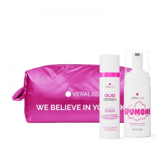 Veralab Cofanetto The Cleansing Couple - Olio Denso 80 Ml + Spumone 100 Ml
