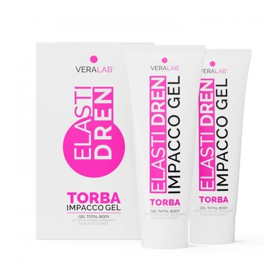 Veralab Elasti Dren Torba - 2 Impacchi Gel Drenanti Da 250 Ml