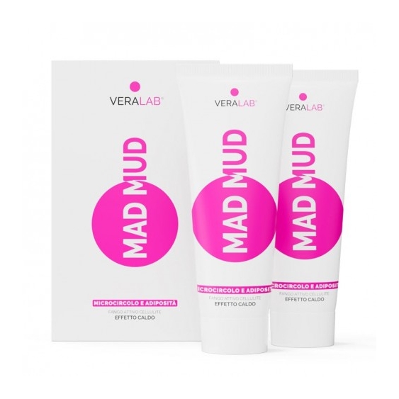 Veralab Mad Mud - 2 Fanghi Termoattivi Anticellulite Da 250 Ml