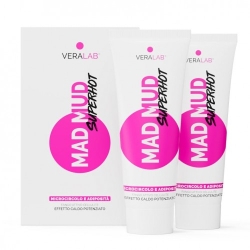 Veralab Mad Mud Superhot - 2 Fanghi Termoattivi Anticellulite Da 250 Ml