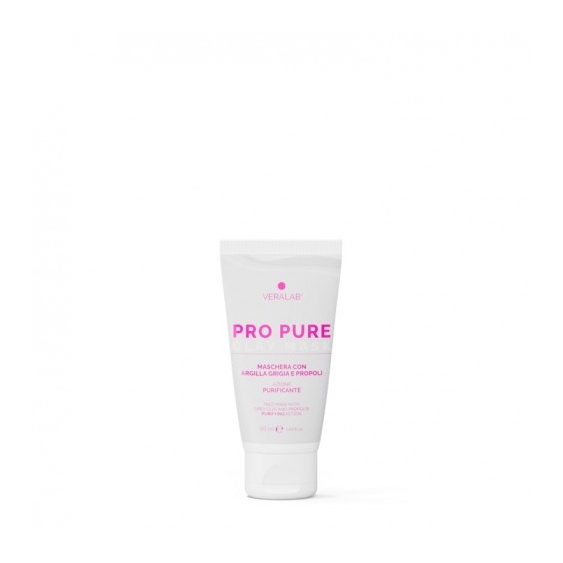 Veralab Pro Pure Clay Mask - Maschera Viso Purificante E Riequilibrante 50 Ml