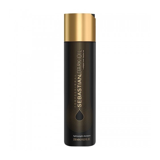 Sebastian Professional Dark Oil - Lightweight Shampoo Con Oli Preziosi Per Lucentezza E Morbidezza 250 Ml
