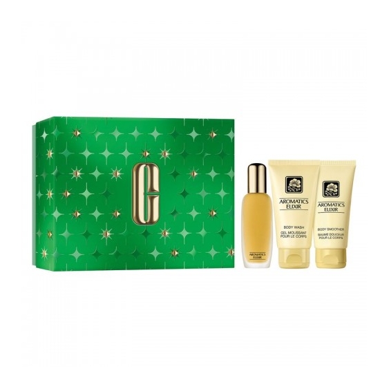 Clinique Cofanetto Aromatics Elixir - Eau De Parfum 45 Ml + Lozione Corpo 75 Ml + Detergente Corpo 75 Ml