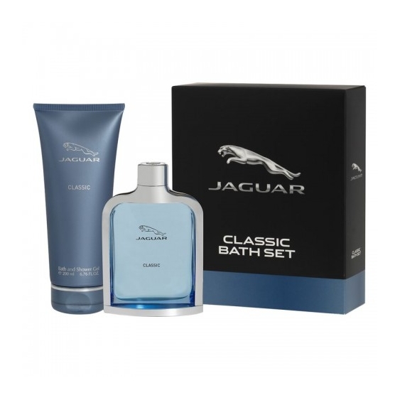 Jaguar Classic Bath Set - Eau De Toilette Uomo 100 Ml Spray + Shower Gel 200 Ml