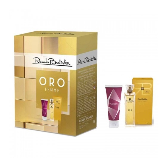 Renato Balestra Oro Femme - Eau De Toilette Donna 100 Ml + Body Lotion 100 Ml