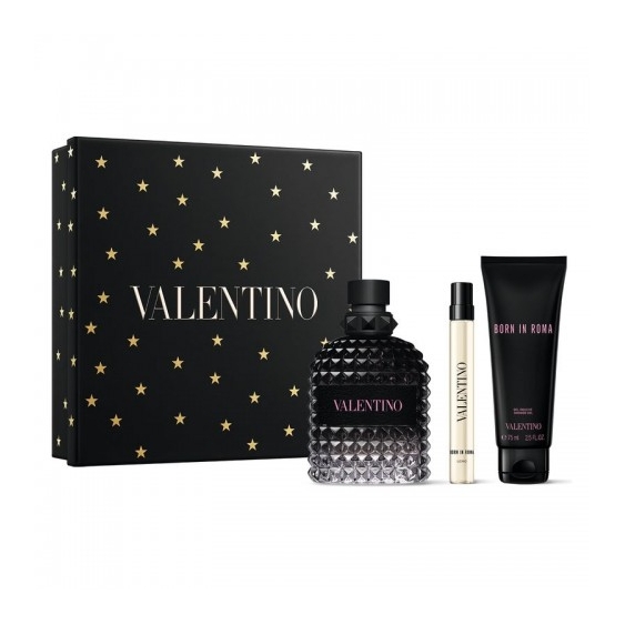 Valentino Born In Roma Uomo - Eau De Toilette 100 Ml Vapo + Eau De Toilette 15 Ml Vapo + Shower Gel 75 Ml