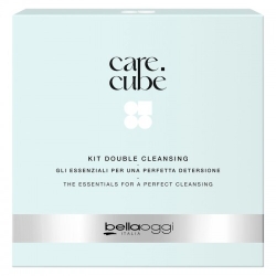 Bellaoggi Care Cube Kit Double Cleansing - Olio Struccante 60 ml + Detergente struccante 150 ml + Panno struccante