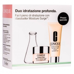 Clinique Duo Idratazione Profonda Moisture Surge - Crema Idratante 50 ml + Maschera Notte 100 ml